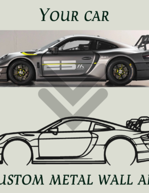 Custom Metal Car Silhouettes - Made Just for You